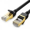 UGREEN Ethernet RJ45 Flat network cable, Cat.7, STP, 15m (Black) UGREEN Ethernet RJ45 Flat network cable, Cat.7, STP, 15m (Black)