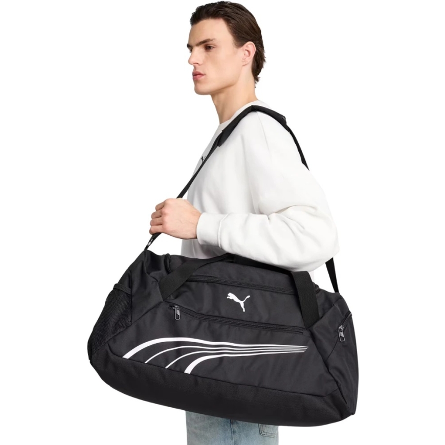 Puma Urheilulaukku Fundamental Medium Musta 091189 01