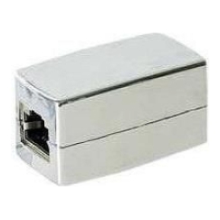 RJ45 socket pair no 8p8c with 8p8c shielded CAT5e