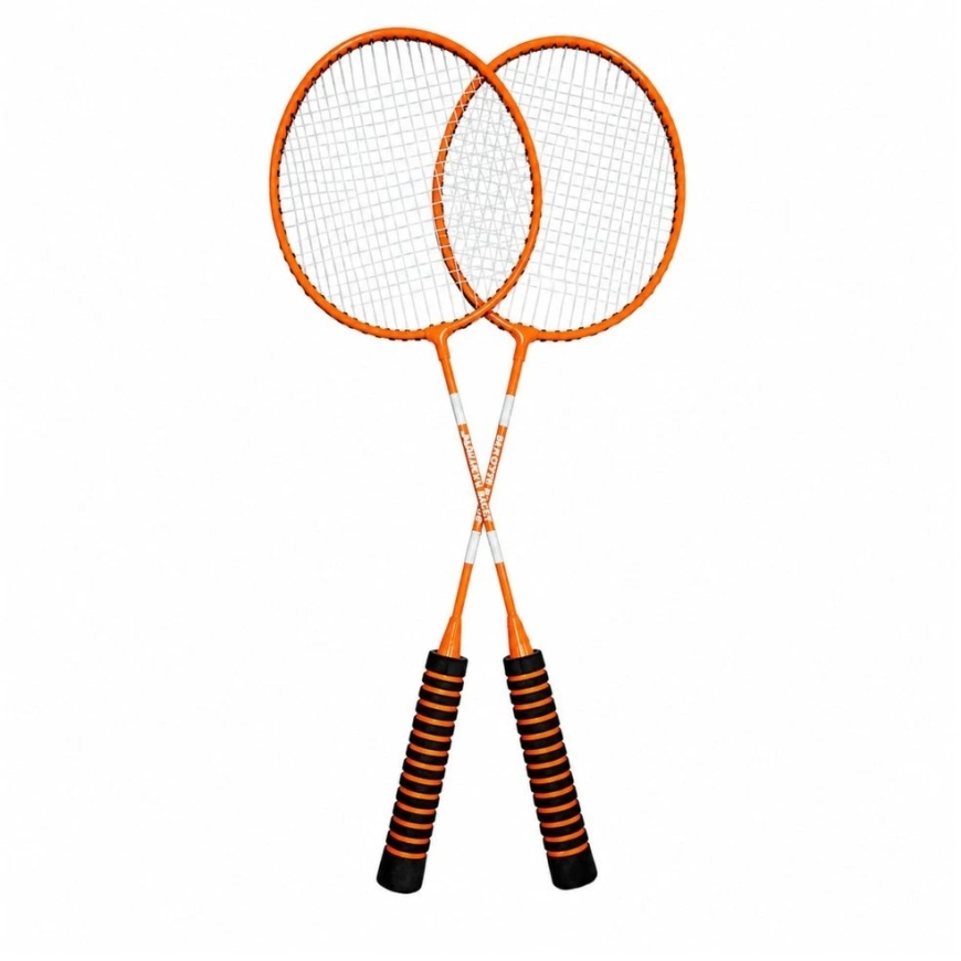 Lean Toys Badminton Set Orange 2 pcs. – 2
