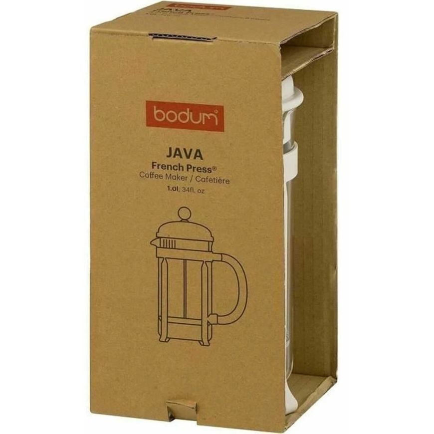Bodum stūmoklinis prantsuse presskannu kohvimasin Java 1L Off valge – 3