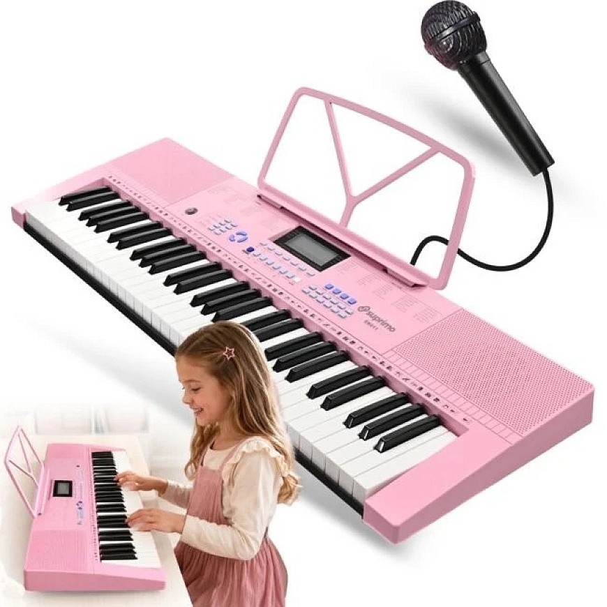 SUPRIMO EK611 PK elektroniskā klaviatūra ar