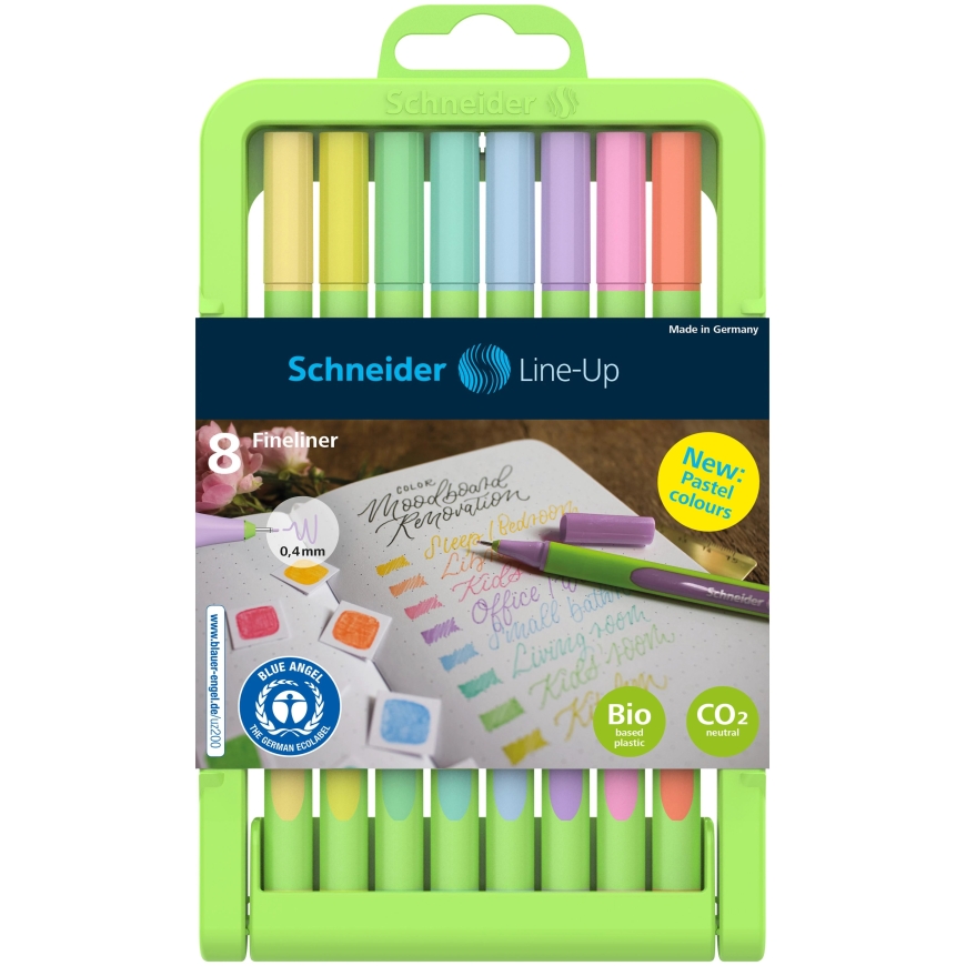 SCHNEIDER Line-up Pen Set. With Case