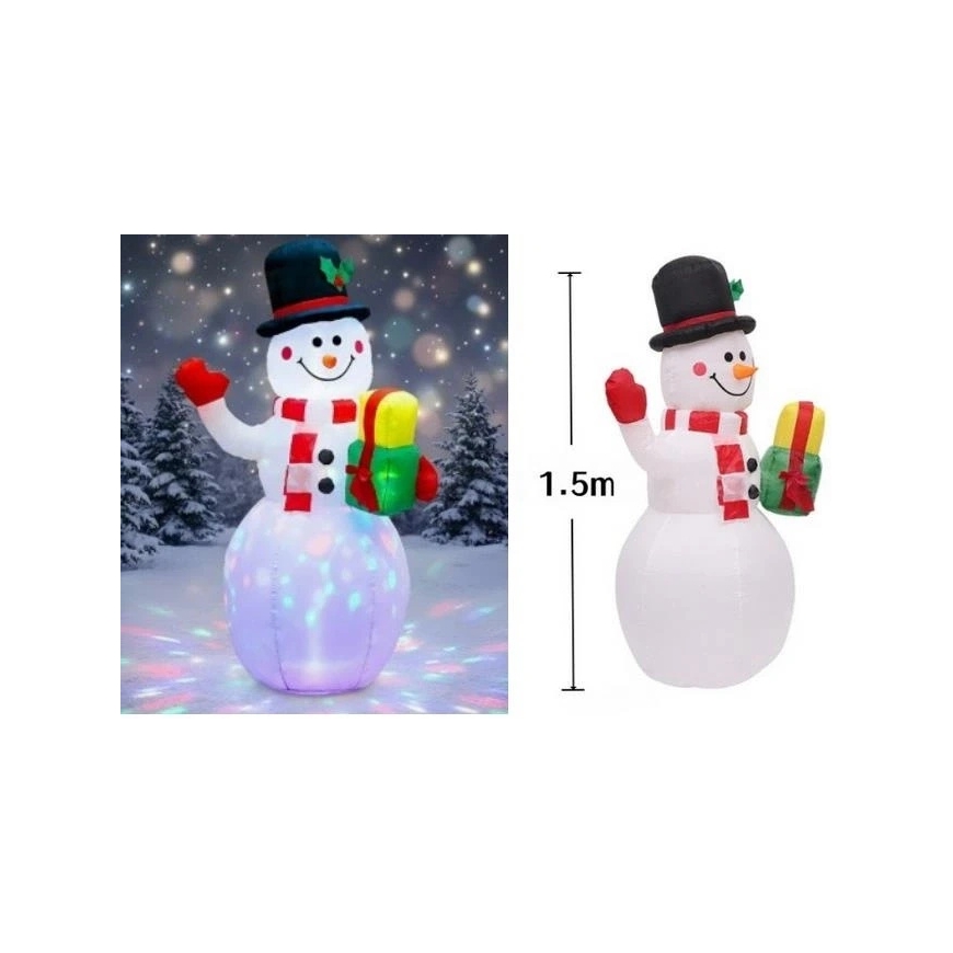 ATL DA798 Inflatable LED Snowman 150cm