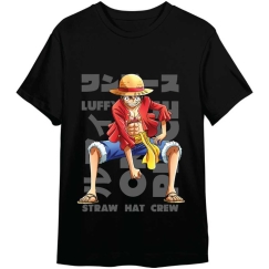 Toei Animation One Piece Monkey D. Luffy aikuisille tarkoitettu t-paita