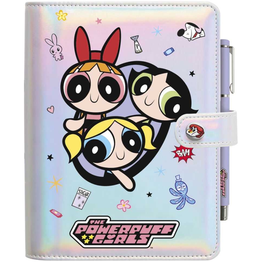 ERIK Тетрадь формата A5 премиум класса The Powerpuff Girls + ручка