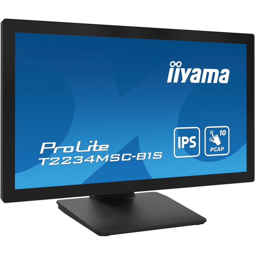 iiyama ProLite T2234MSC-B1S monitori 54,6 cm (21.5") 1920 x 1080 pikseļi Full HD Skārienjūtīgais ekrāns Melns – 3
