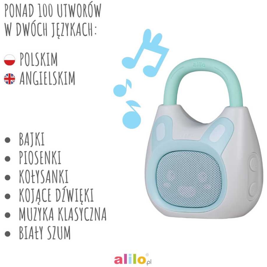 Lavinantava lelu Alilo Pocket Bunny K1 violetti + vanilja - PL – 3