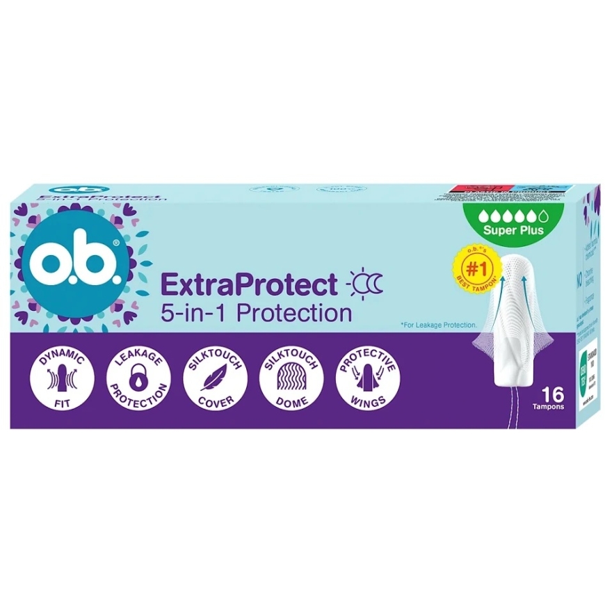 O.B. Extra Protect Super Plus tamponi 16 gab.