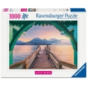 Ravensburger Puzle 1000 gab. - Tilts pie ezera Ravensburger Puzle 1000 gab. - Tilts pie ezera