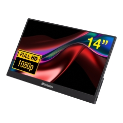 Verbatim 49590 PC lamekuvar 35,6 cm (14") 1920 x 1080 pikslit Full HD LCD Must