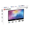 Verbatim 49590 tietokoneen litteä näyttö 35,6 cm (14") 1920 x 1080 pikseliä Full HD LCD musta Verbatim 49590 tietokoneen litteä näyttö 35,6 cm (14") 1920 x 1080 pikseliä Full HD LCD musta