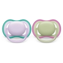 Philips AVENT Ultra Air Pacifiers, 085/24, 2 pcs Philips AVENT Ultra Air Pacifiers, 085/24, 2 pcs