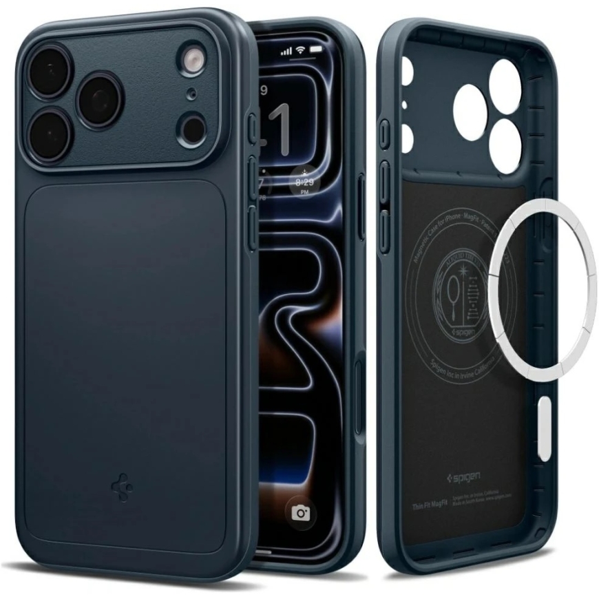 Spigen Thin Fit MAG MagSafe Case for iPhone 18 Pro Max / 17 Pro Max Gray – 4