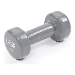 Vinilo hantelis Profit 3 kg Pilka DK 4102