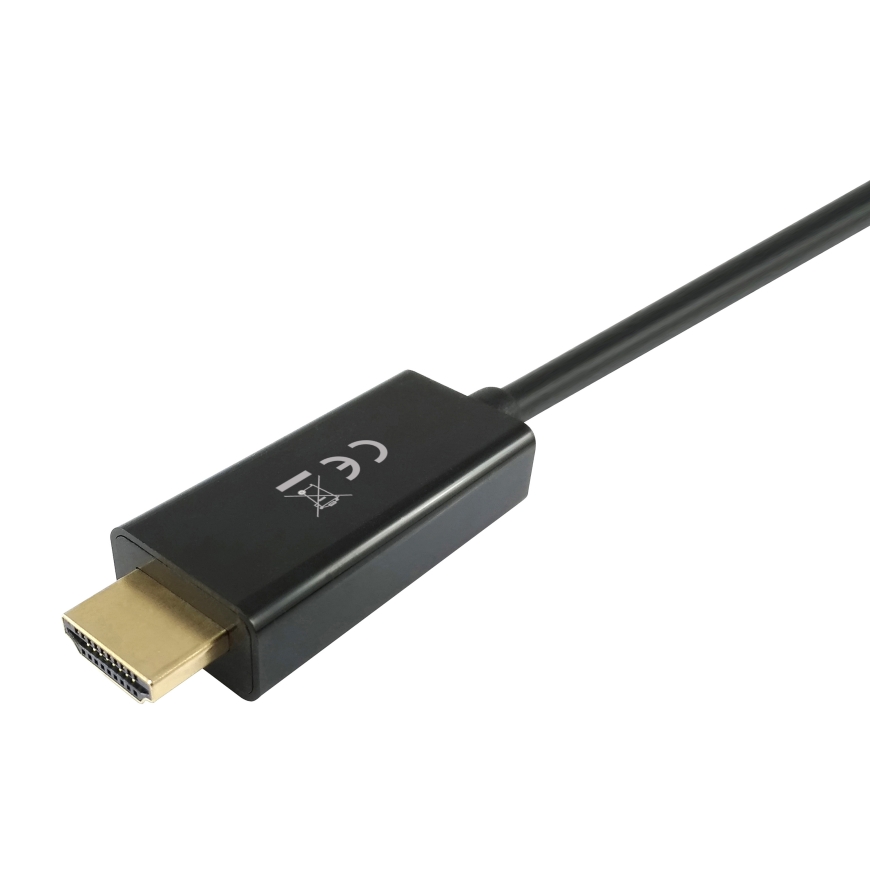 Equip 119391 видео кабель адаптер 3 m DisplayPort HDMI Черный – 3