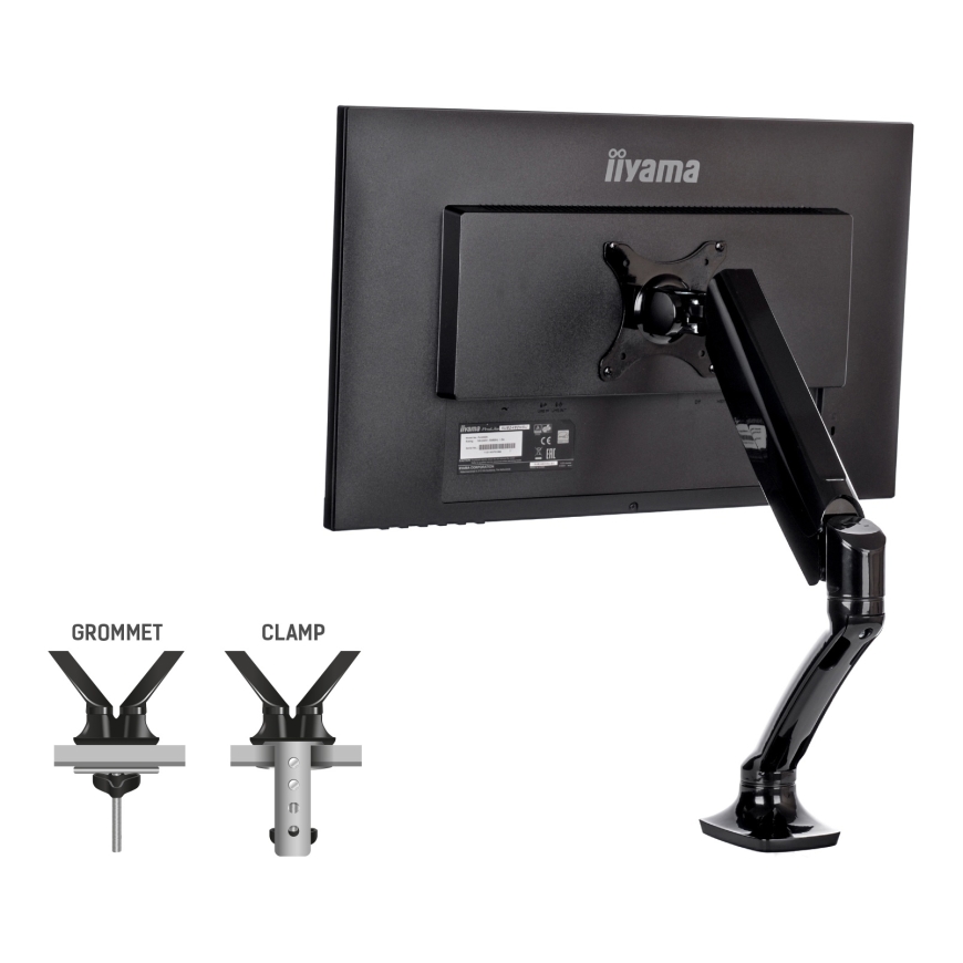 iiyama DS3001C-B1 monitora stiprinājums un statīvs 68,6 cm (27") Galds Melns – 4