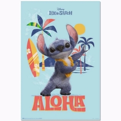 ERIK Disney Stitch Live Action Aloha plakāts