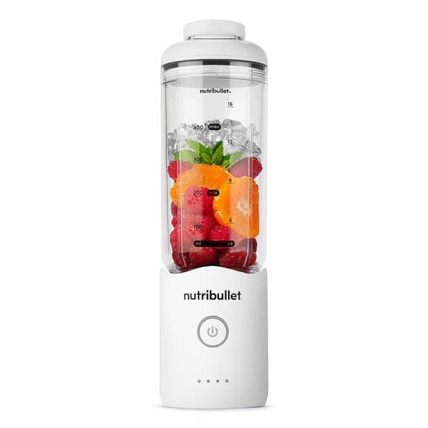 NutriBullet NBP013W kannmikser 0,59 l Kaasaskantav blender Valge