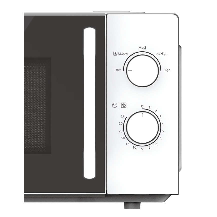 Candy Idea CMW20SMWLI/4U White Solo microwave Countertop 20 L 700 W – 2