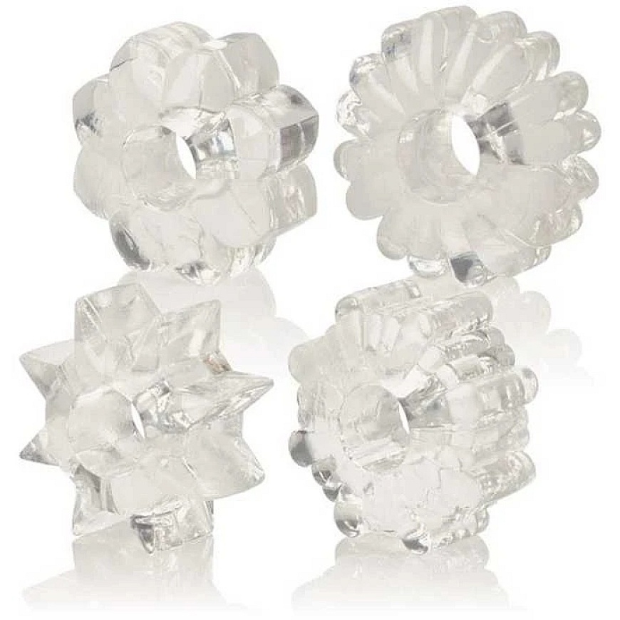 Calexotics Basic Essentials 4-Pack sõrmus