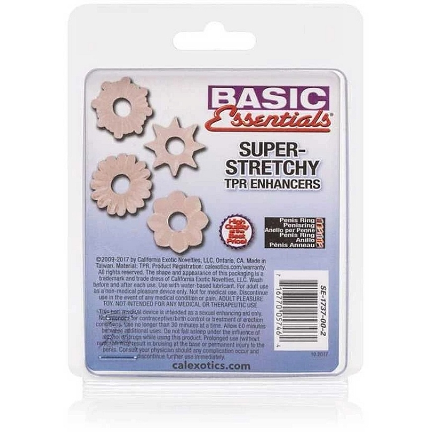 Calexotics Basic Essentials Žiedas 4 Pakuotė – 2