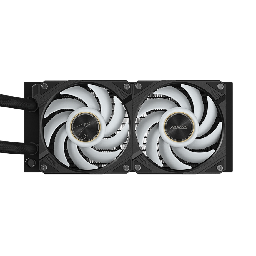 GIGABYTE AORUS WATERFORCE X II 240 Процессор All-in-one liquid cooler 12 cm Черный – 5