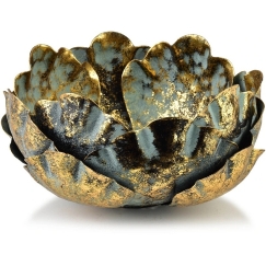 Mondex Since 1986 MILAGA Candle Holder Decorative Bowl 15x15x8cm