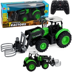 Lean Toys Remote Control Tractor 1:24