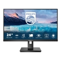 Philips S Line 243S1/00 PC lamekuvar 60,5 cm (23.8") 1920 x 1080 pikslit Full HD LCD Must