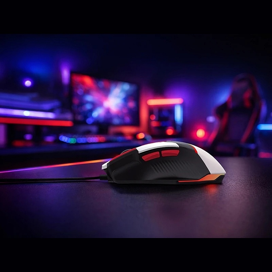 TRACER GAMEZONE SPECTRA White RGB USB Mouse – 5