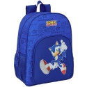 Safta Sonic the Hedgehog -säädettävä reppu 42 cm Safta Sonic the Hedgehog -säädettävä reppu 42 cm