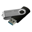 Goodram UTS3 USB zibatmiņa 16 GB USB Type-A 3.2 Gen 1 (3.1 Gen 1) Melns Goodram UTS3 USB zibatmiņa 16 GB USB Type-A 3.2 Gen 1 (3.1 Gen 1) Melns