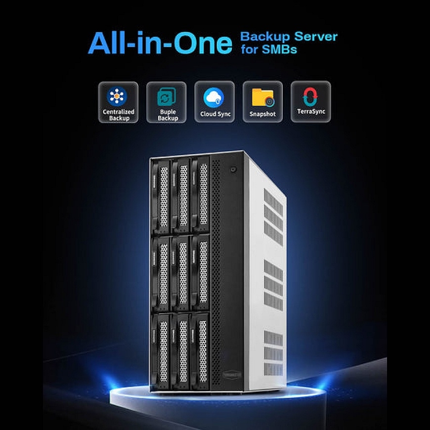 Server TERRAMASTER T9-500 Pro 9bay NAS, 10-tuum, 16GB DDR, ilma ketasteta – 4