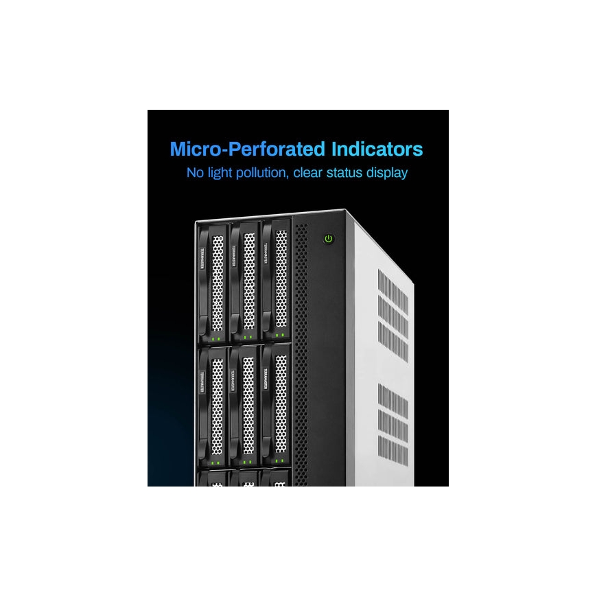 Server TERRAMASTER T9-500 Pro 9bay NAS, 10-tuum, 16GB DDR, ilma ketasteta – 5