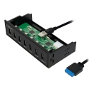 LogiLink UA0342 kortelių skaitytuvas Vidinis Juoda