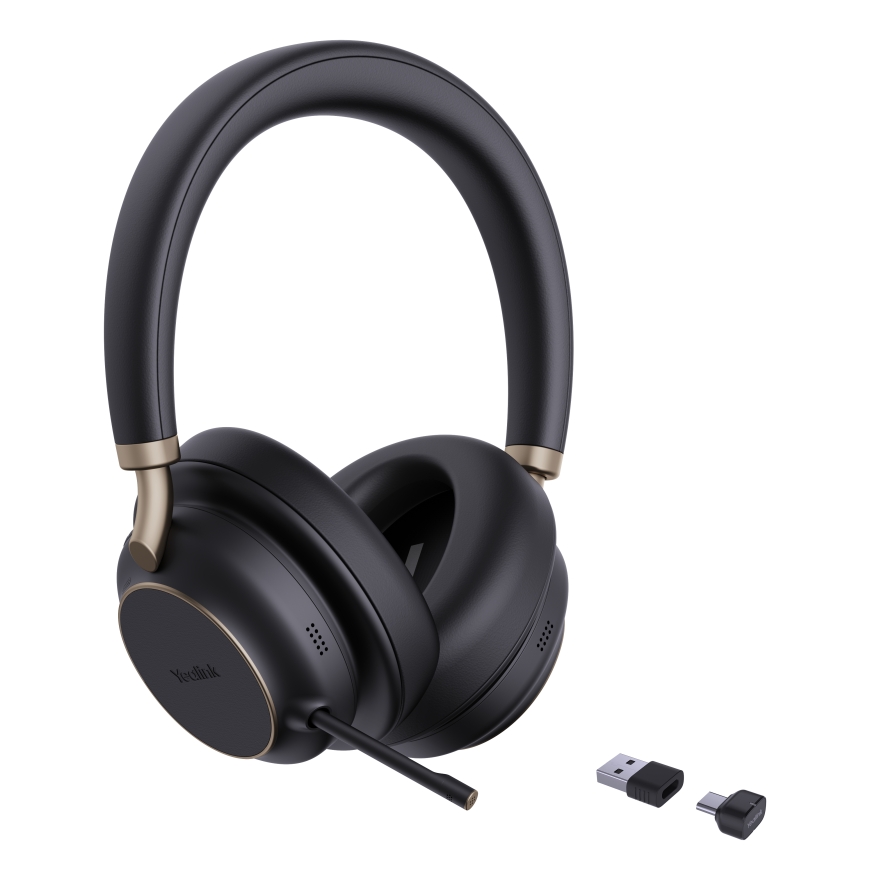 Yealink BH76 Plus Teams USB-C/A Гарнитура Беспроводной Оголовье Calls/Music USB Type-C / USB Type-A Bluetooth Черный – 2