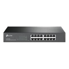 TP-Link TL-SG1016DE network switch Managed L2 Gigabit Ethernet (10/100/1000) Black