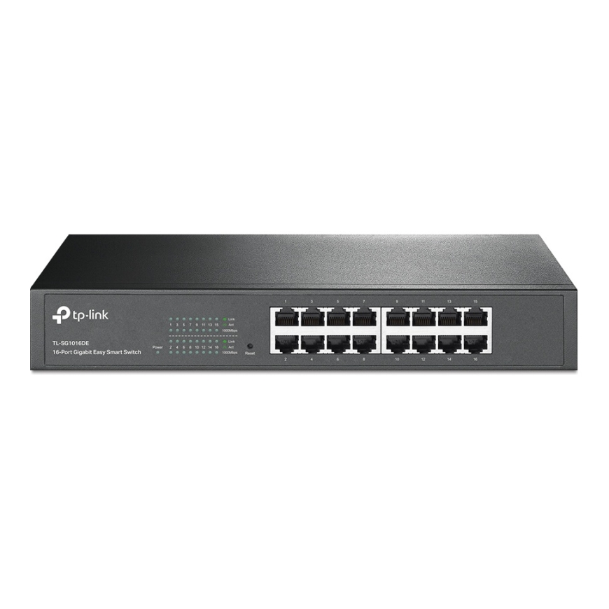 TP-Link TL-SG1016DE network switch Managed L2 Gigabit Ethernet (10/100/1000) Black
