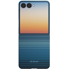 PITAKA Edge -kuori, suunniteltu Samsung Galaxy Z Flip8 moonrise -mallille