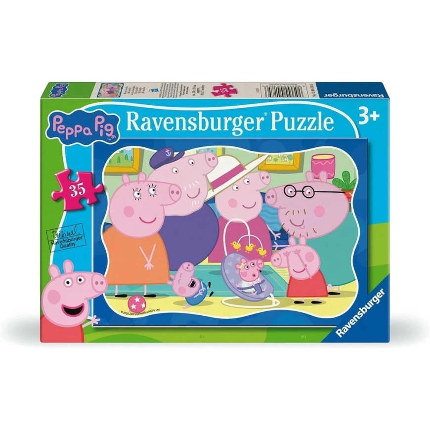 Ravensburger Pusletk 35 tk - Peppa pig