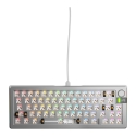 Glorious GMMK 3 Pro 65% Custom Gaming Keyboard - Barebone, ANSI Layout, Silver