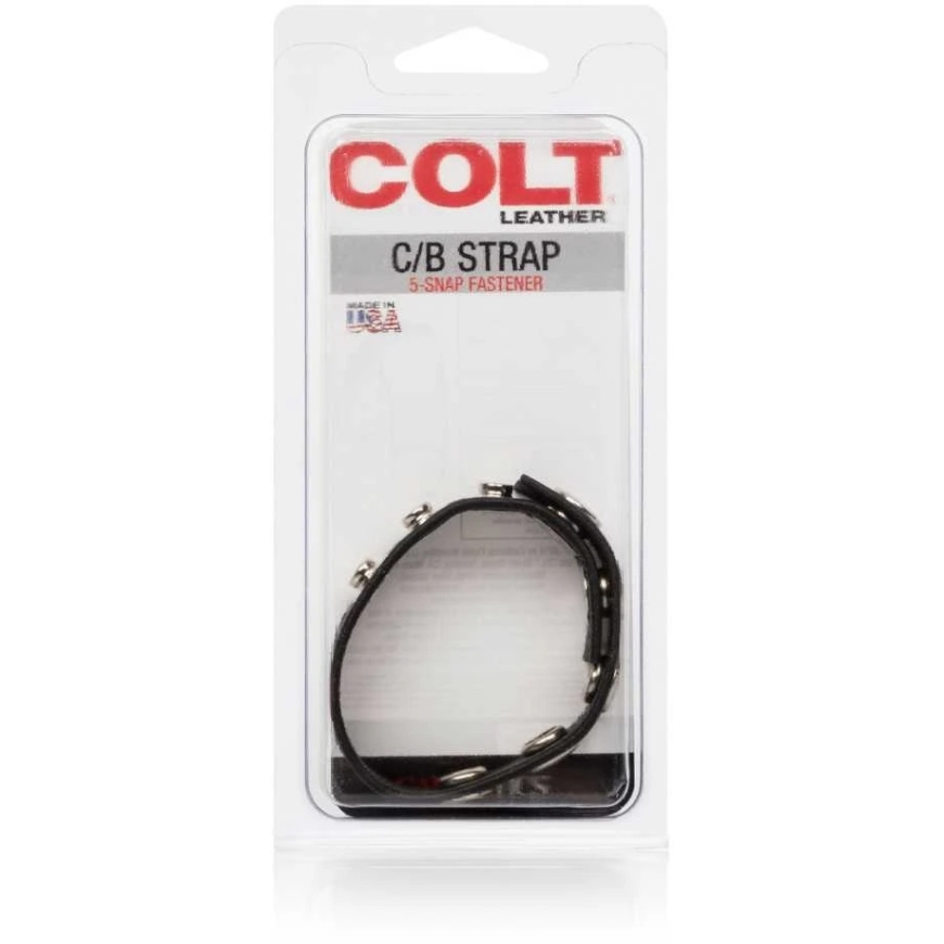 Calexotics rõngas – Colt Adjust 5 Snap Leather – 2