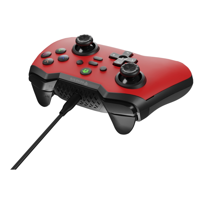 GENESIS Mangan 300 Red USB Gamepad Analogue / Digital Android, Nintendo Switch, PC – 2