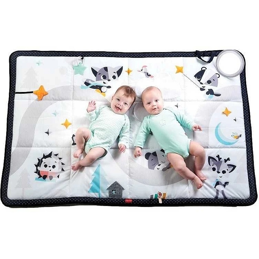Tiny Love Boho Chic XL double-sided foldable developmental foam mat, 150×150 cm, 0 months+ – 2