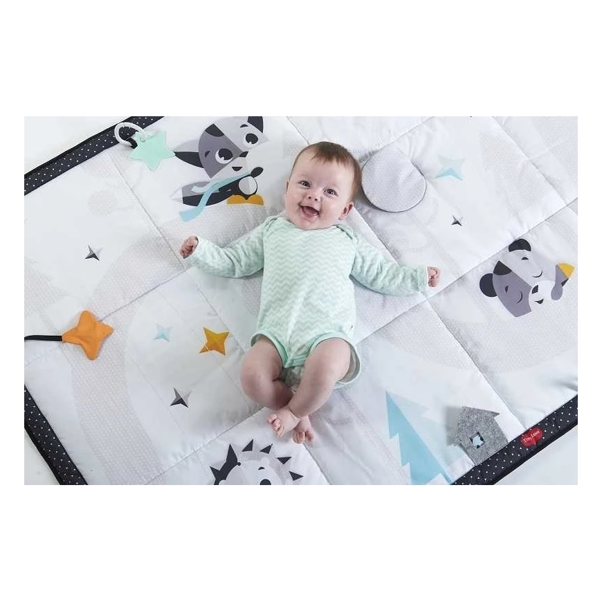 Tiny Love Boho Chic XL double-sided foldable developmental foam mat, 150×150 cm, 0 months+ – 3