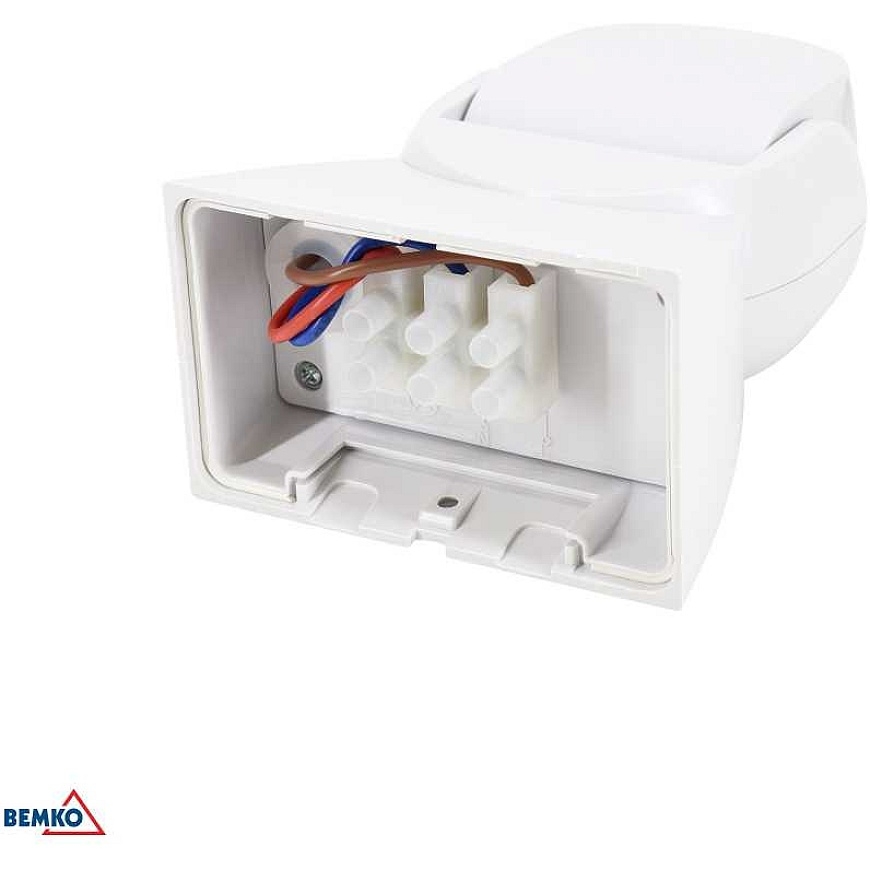 Bemko Surface Motion Sensor, white, IP65, max 1200W, 180°, max 12m – 2