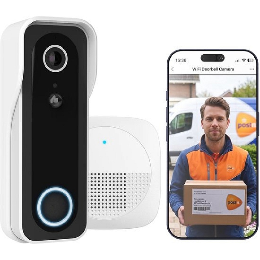 Trust DOORCAM-3000 Черный, Белый