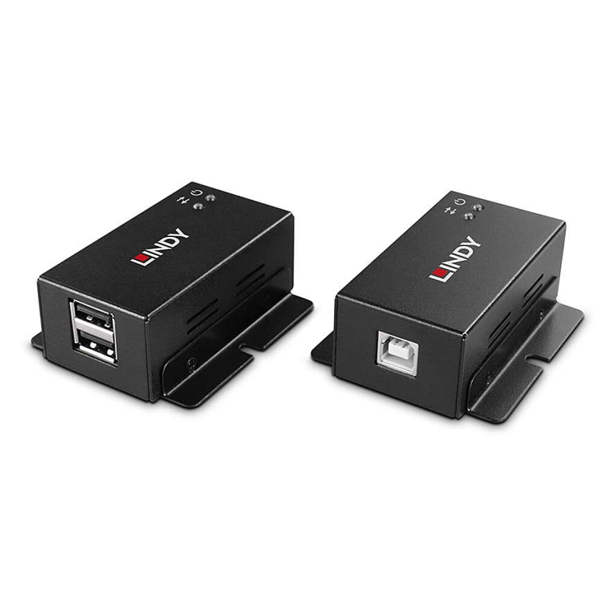 Lindy 50m 2 Port USB 2.0 Cat. 6 Extender – 2