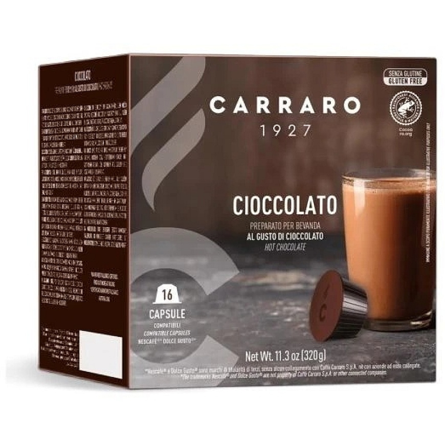 Carraro Šokolādīgā dzēriena kapsulas Carraro